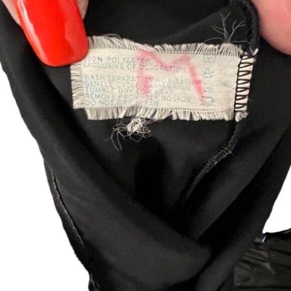 Vintage Full Black Slip as is - Picture 7 of 8